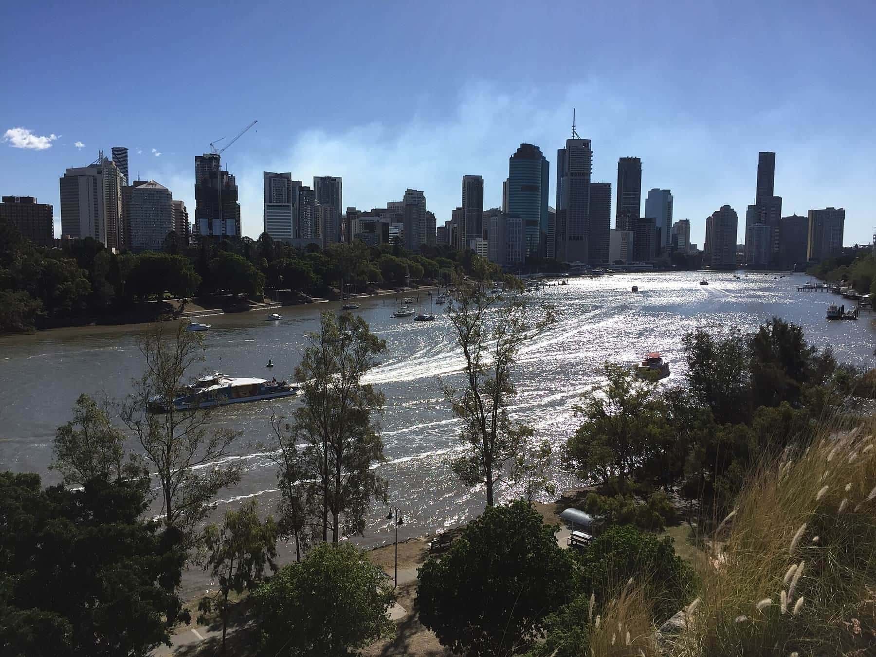 Brisbane’s central business district skyline